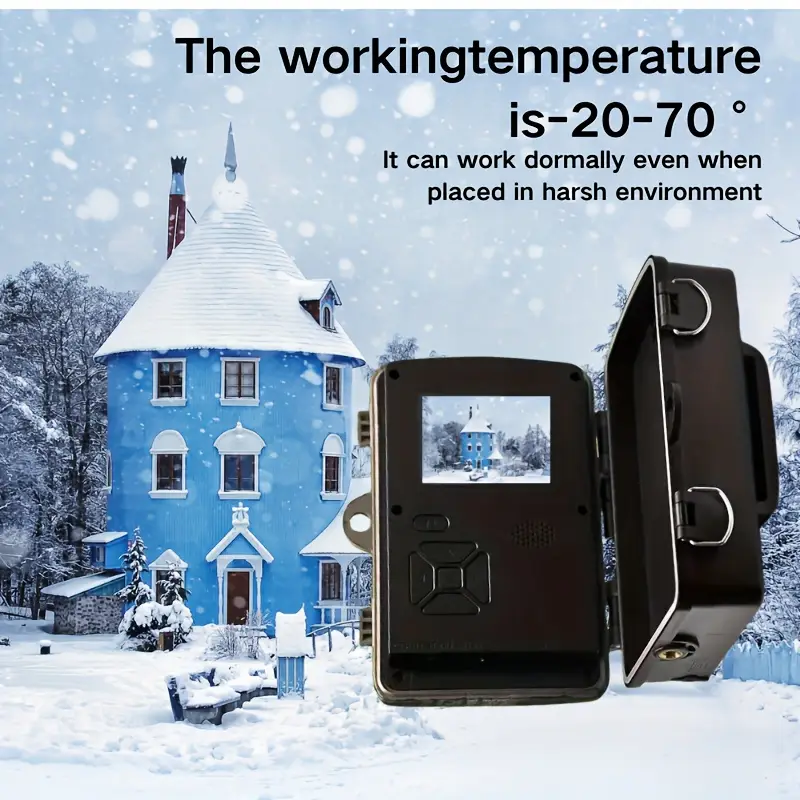 Hiking and hunting camera with night vision function 5