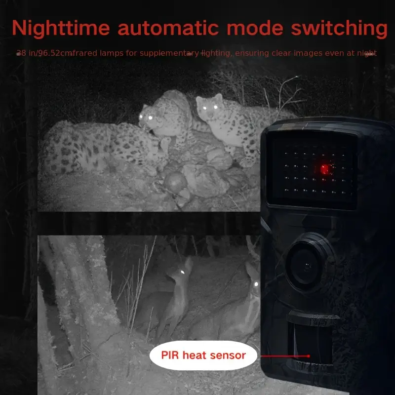 Hiking and hunting camera with night vision function 6