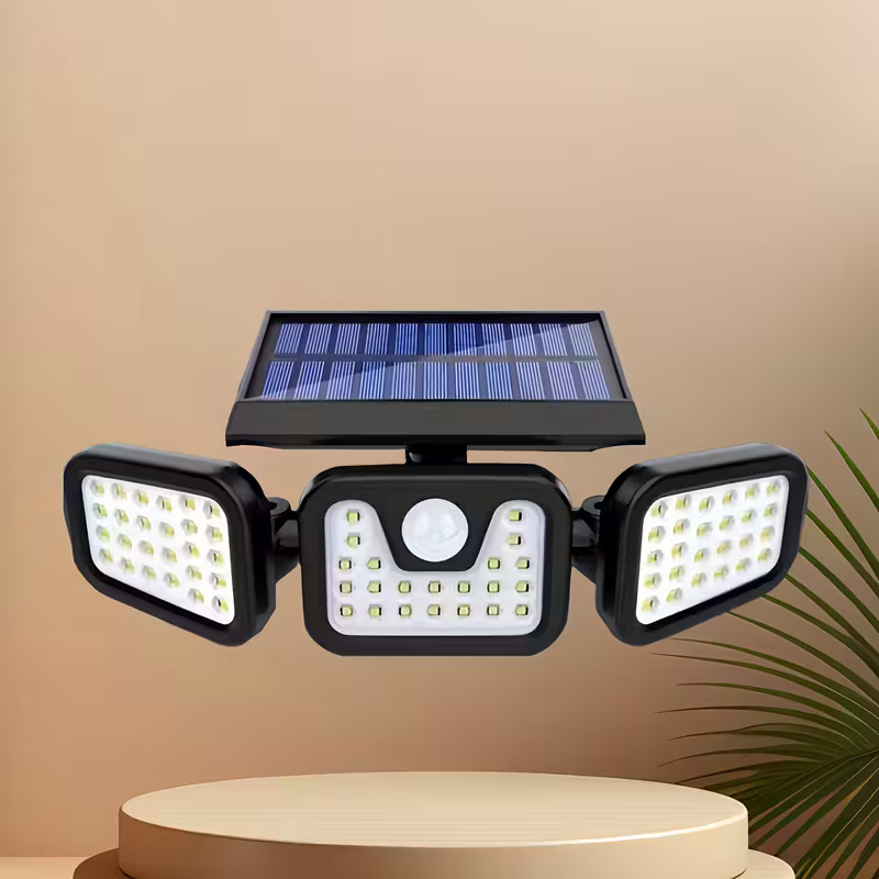 (2-piece set)74 LED solar sensor lights with motion sensors, 3-level brightness mode outdoor wall lights, suitable for front doors, courtyards, garages, and terraces 6