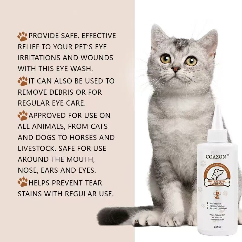 pet products Pet products COAZON, Eye Stain Remover for Dogs and Cats, Dry Eyes, Keratitis ,Conjunctivitis,One's Eyes Become Bloodshot,Redness And Itching, Increased Secretion 6