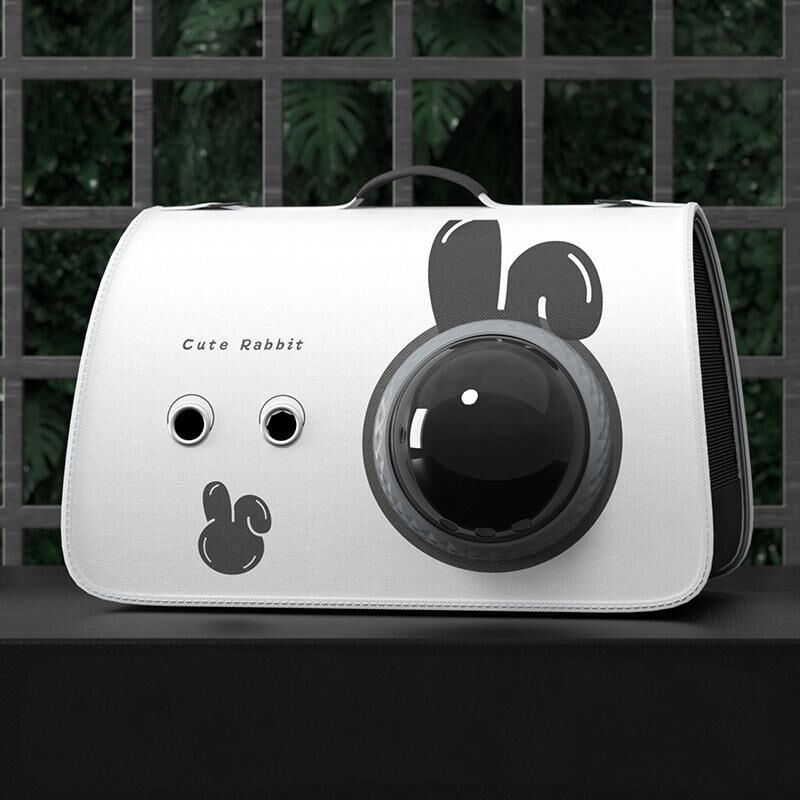 pet products Printed Space Capsule Cat Bag, Large Capacity Crossbody Dog Bag, Universal Pet Bag for All Seasons 10