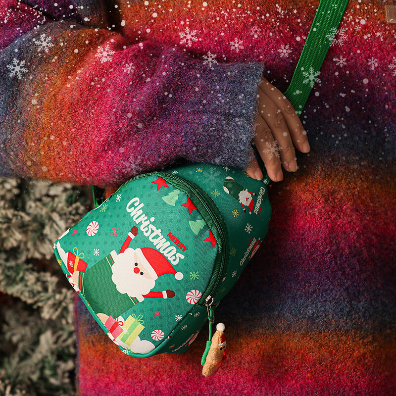 Christmas gifts Aussie Christmas Sling Bag Set – Red & Green Santa-Themed, Adjustable & Festive for Gifting & Styling 5