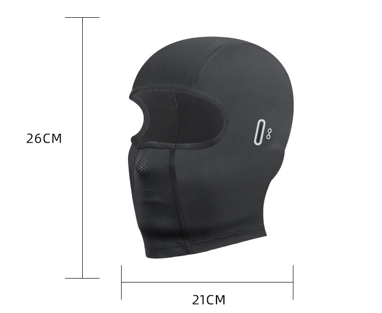 Christmas gift -Premium Cycling UV Protection Head Cover - Full-Face Shield for Sun Safety（black） 3
