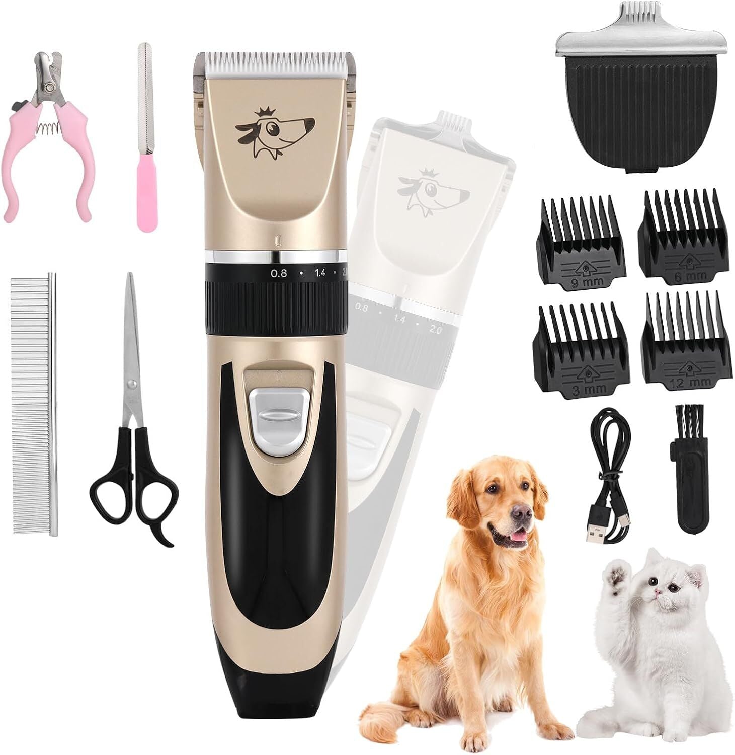 pet products Pet products Professional Rechargeable Cordless Dogs Cats Horse Grooming Clippers