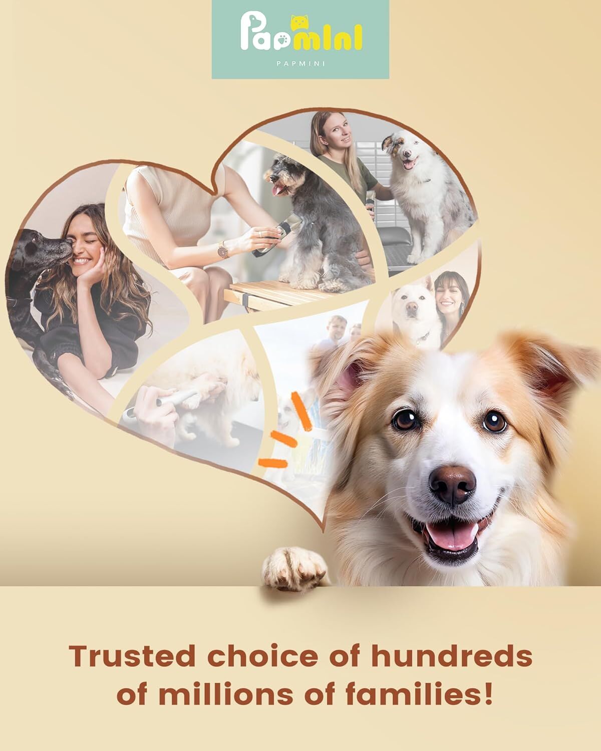 pet products Pet products Professional Rechargeable Cordless Dogs Cats Horse Grooming Clippers 7