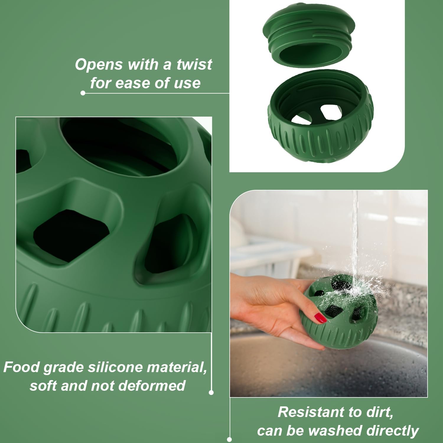 Interactive Dog Toys, Treat Dispensing Dog Toy, Chew Toys to Keep Your Pup Distracted, Frozen Dog Treats Toy for Aggressive Chewer, Durable Dog Puzzle for Small Medium Dog 6