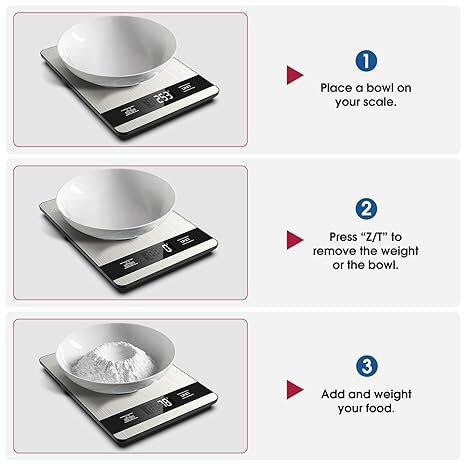 10kg/1g Precision Kitchen Scale: Ultra-Thin, Multi-Unit, Stainless Steel for Aussie Home Cooks 6