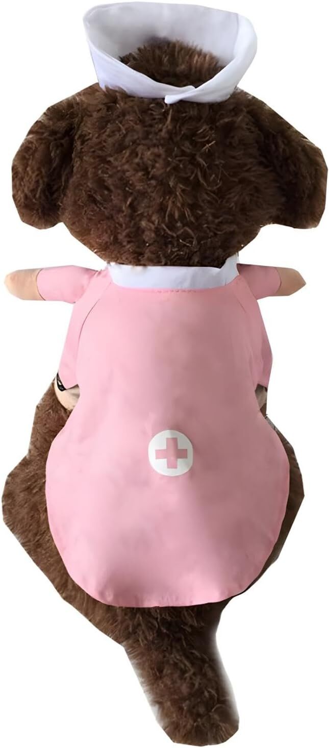 pet products Dog Costume Clothes Halloween Cat Costumes Small Animal Funny Pets Clothing for Doggy Kitty Rabbits Piggy, Nurse 6