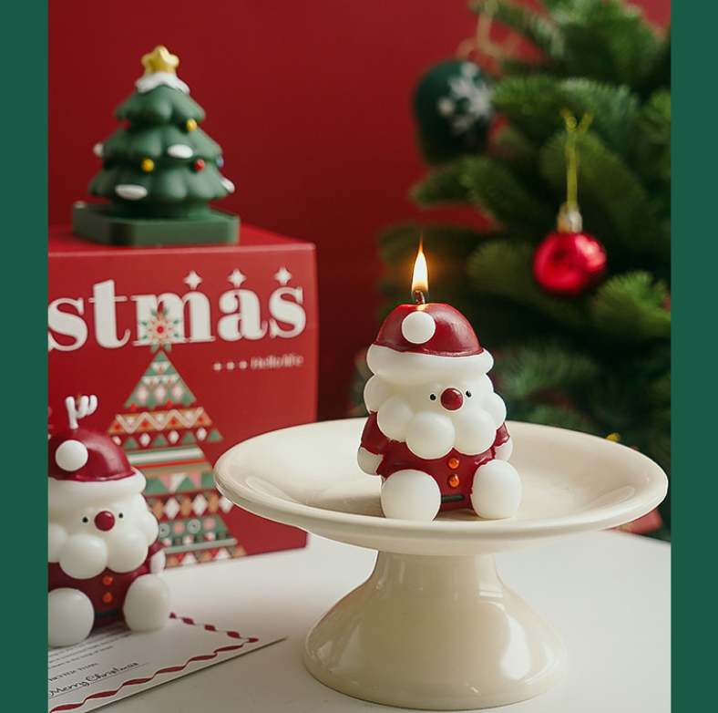 Christmas gift Christmas Aromatherapy Candle Set - 5A Grade Santa, Tree & Bell Scented Candles for Festive Gifting in Australia 6