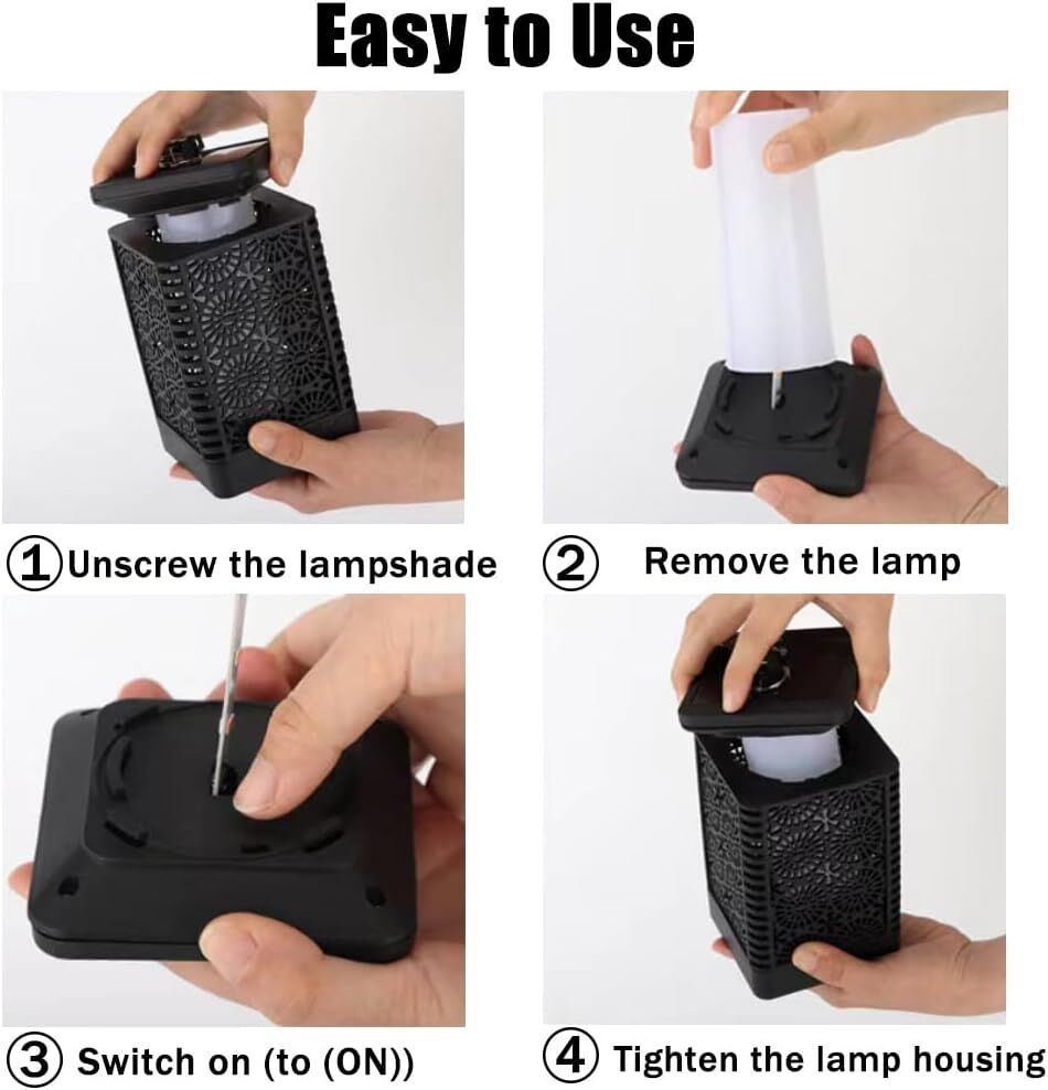 2-Pack Solar Garden Stake Light with Floral Pattern: 12 LED Outdoor Decorative Light with Multiple Mounting Options 7