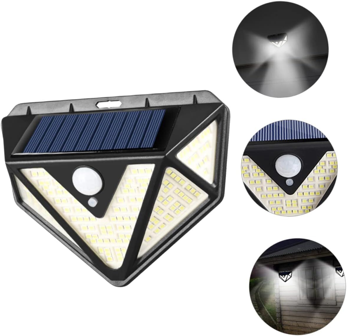 2-Pack Solar LED Motion Sensor Wall Light: Dusk-to-Dawn Outdoor Lighting for Aussie Gardens, Fences & Patios 6