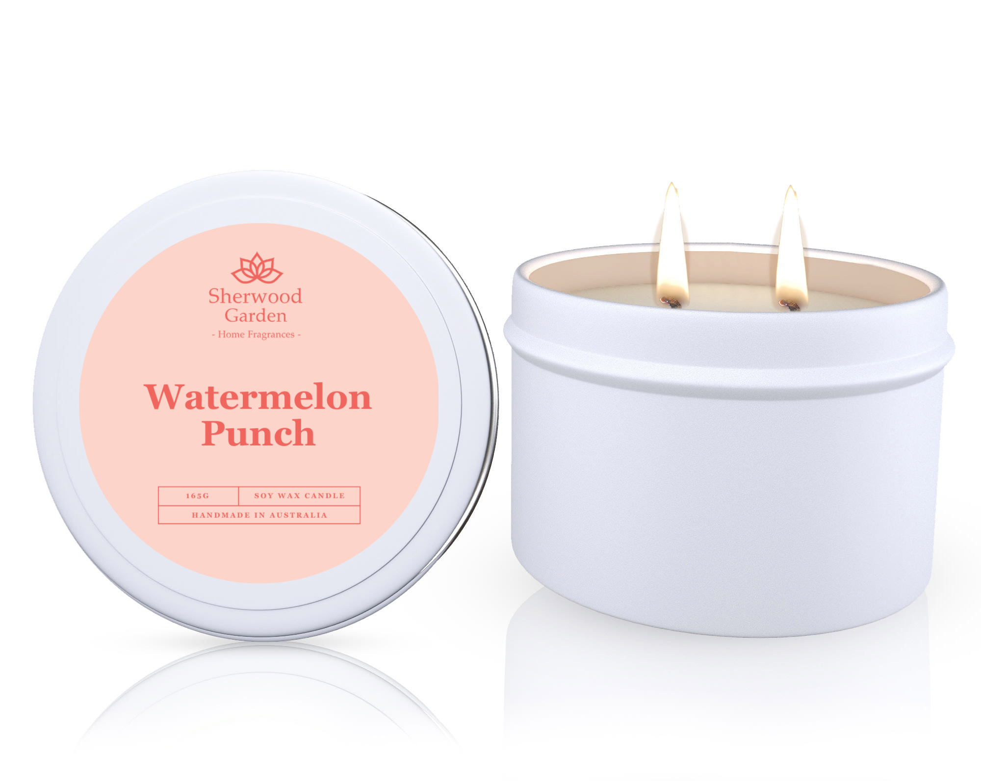 Watermelon Punch Soy Candle Tin 165g
