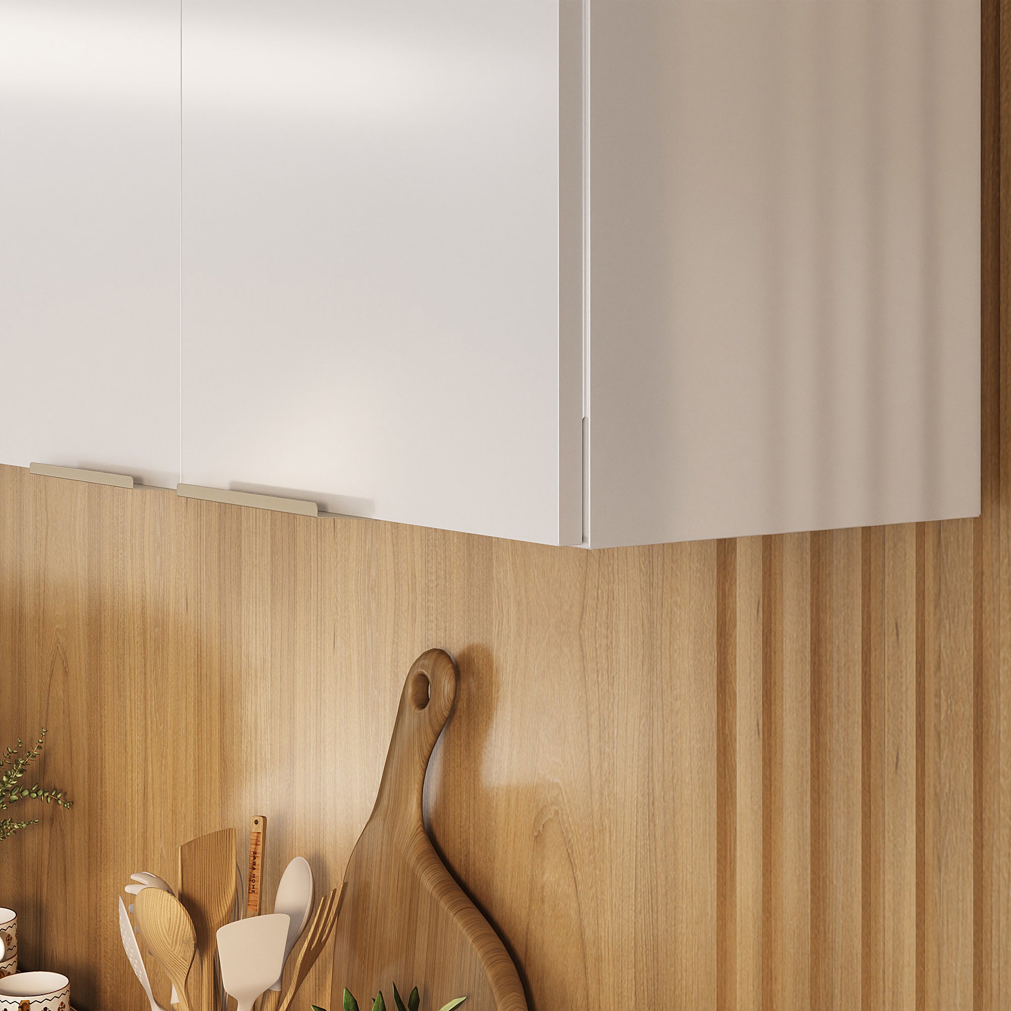 Base Kitchen Steel Cabinet/Cupboard with 3 Doors + 2 Drawers - Renova White Flat Pack DIY 4