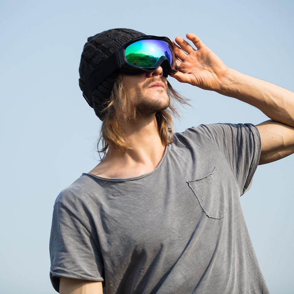 OutdoorMaster OTG Ski Goggles - Over Glasses Ski/Snowboard Goggles for Men, Women & Youth - 100% UV Protection-OM-5 7