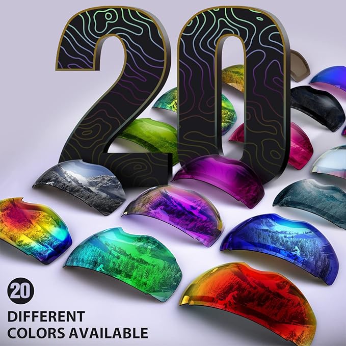 OutdoorMaster Ski Goggles PRO - Frameless, Interchangeable Lens 100% UV400 Protection Snow Goggles for Men & Women-OM-2 6