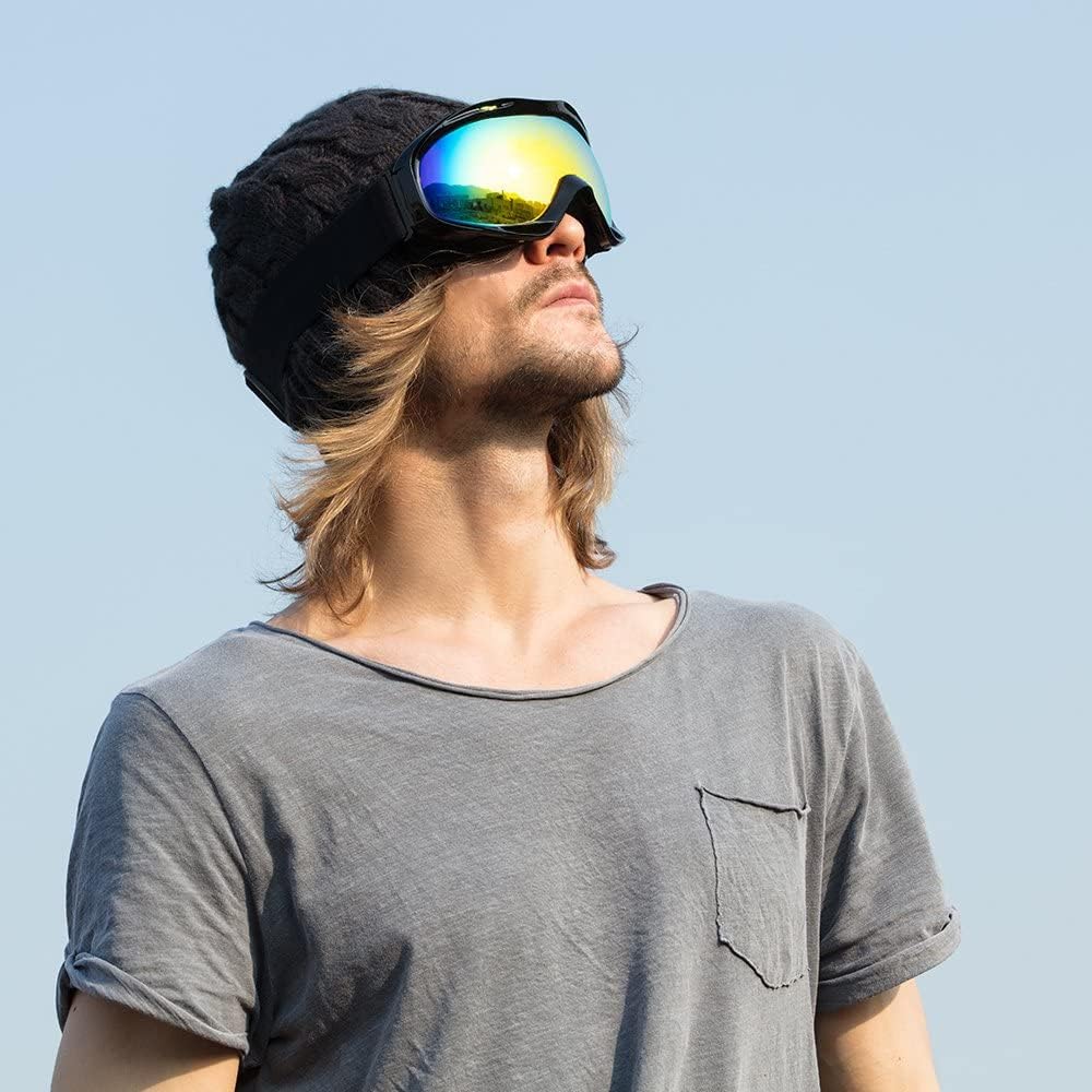 OutdoorMaster OTG Ski Goggles - Over Glasses Ski/Snowboard Goggles for Men, Women & Youth - 100% UV Protection-OM-5 7