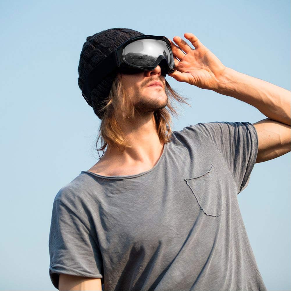 OutdoorMaster OTG Ski Goggles - Over Glasses Ski/Snowboard Goggles for Men, Women & Youth - 100% UV Protection-OM-5 7