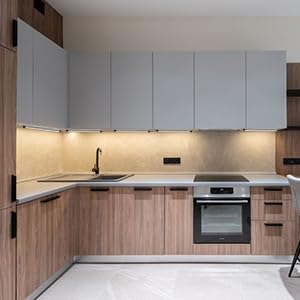 Dimmable Led Under Cabinet Lighting Bar Linkable Kits with Rocker Switch Under Counter Kitchen,Showcase,Shelf Lighting(3 Panel Kits Warm White) 6