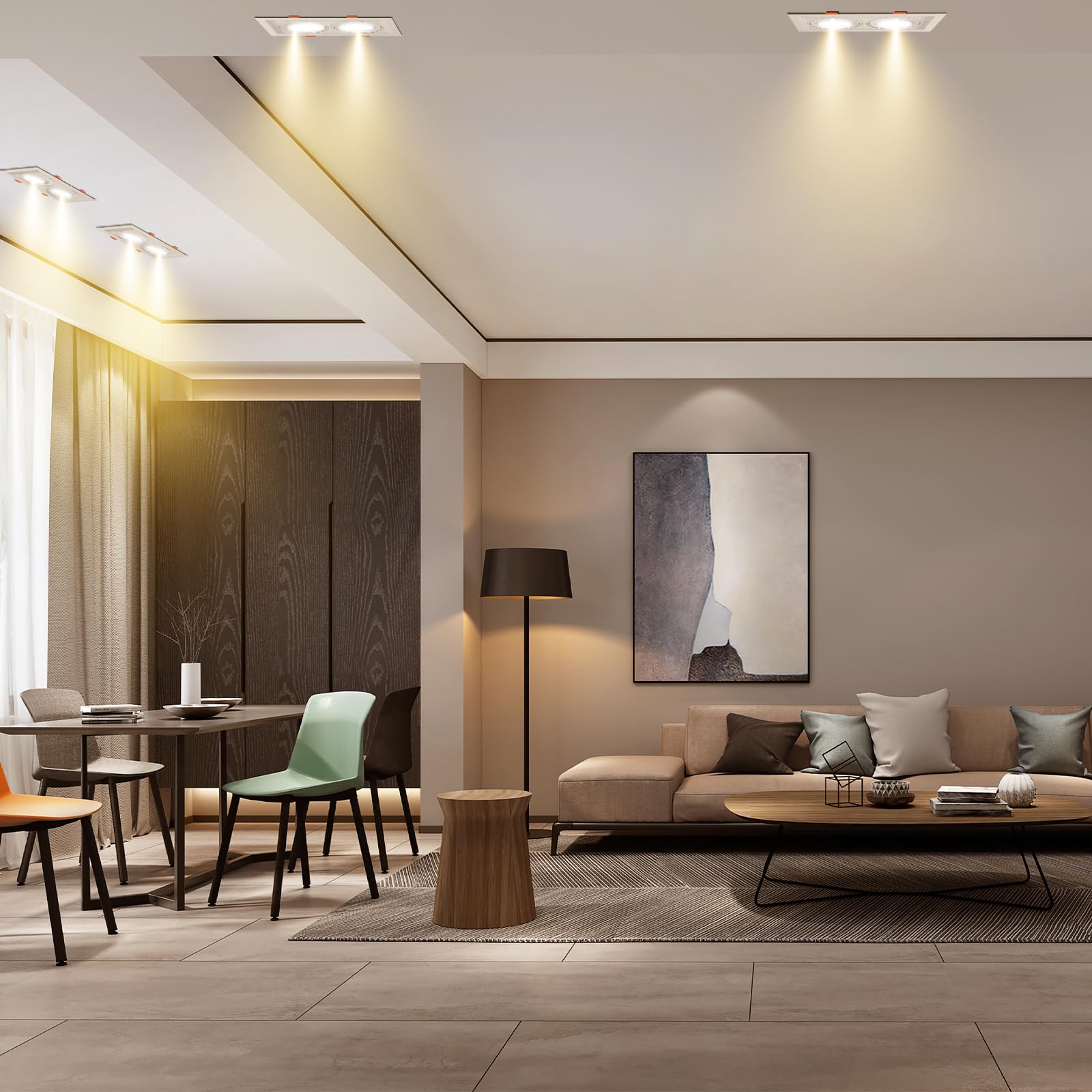 AR70 LED Light Bulb BA15D B15 Base, AC/DC12V Input, 7W 500lm for Home Household Commercial Lighting, 50W Halogen Lamp Replacement(Warm White,4 Pack) 6