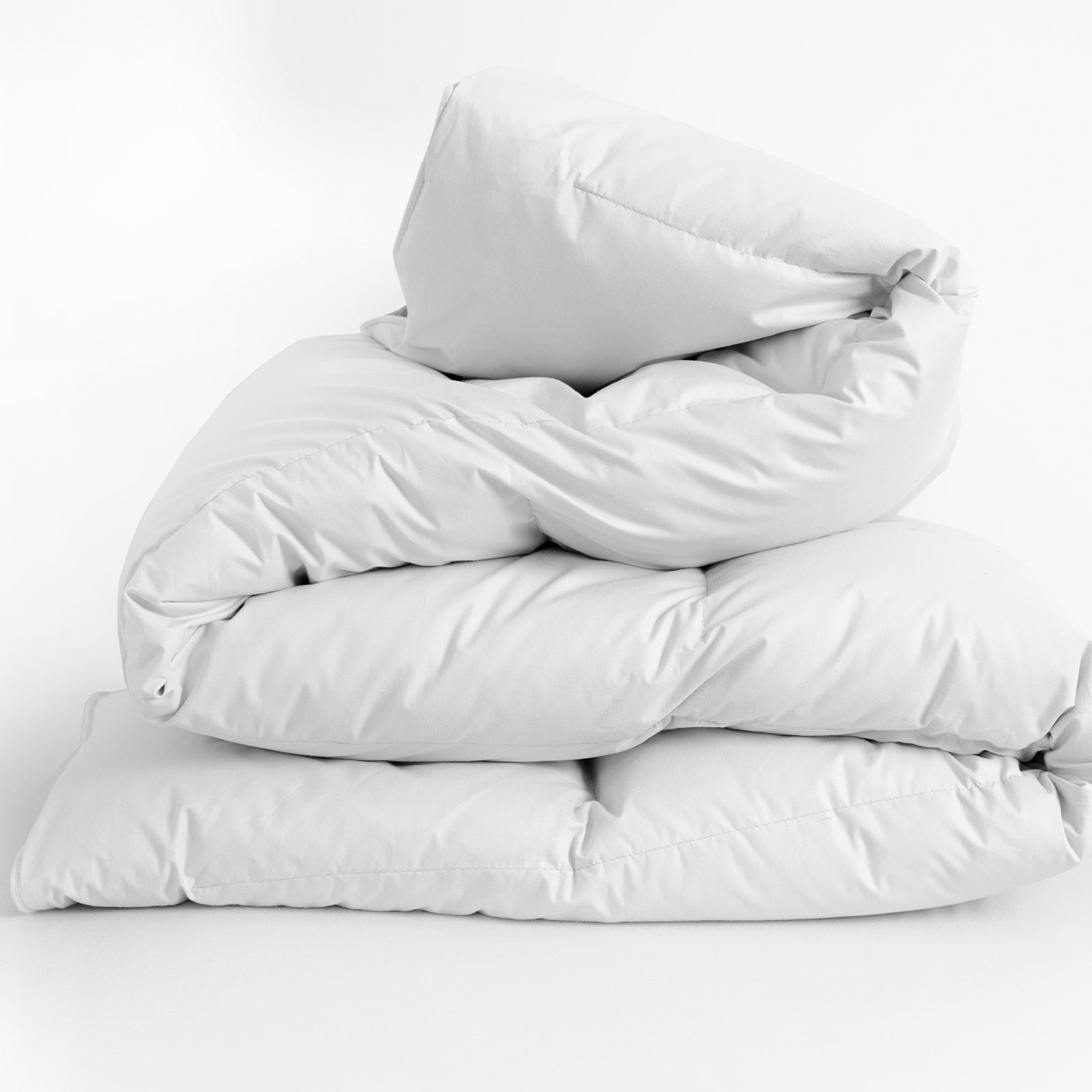 Casa Decor Silk Touch Quilt 360GSM All Seasons Antibacterial Hypoallergenic - Single - White 5