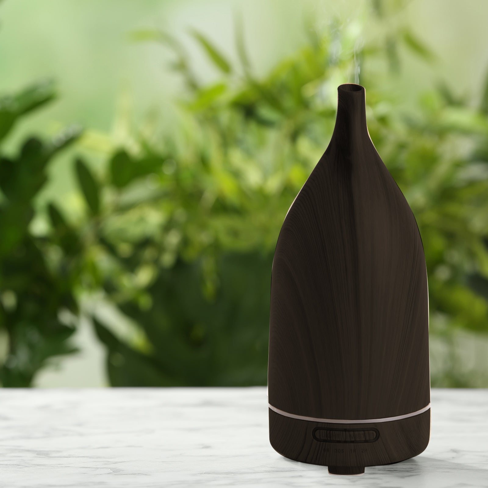 Milano Decor Aroma Diffuser 100ml Ultrasonic Humidifier Purifier And 3 Pack Oils - Dark Wood 6