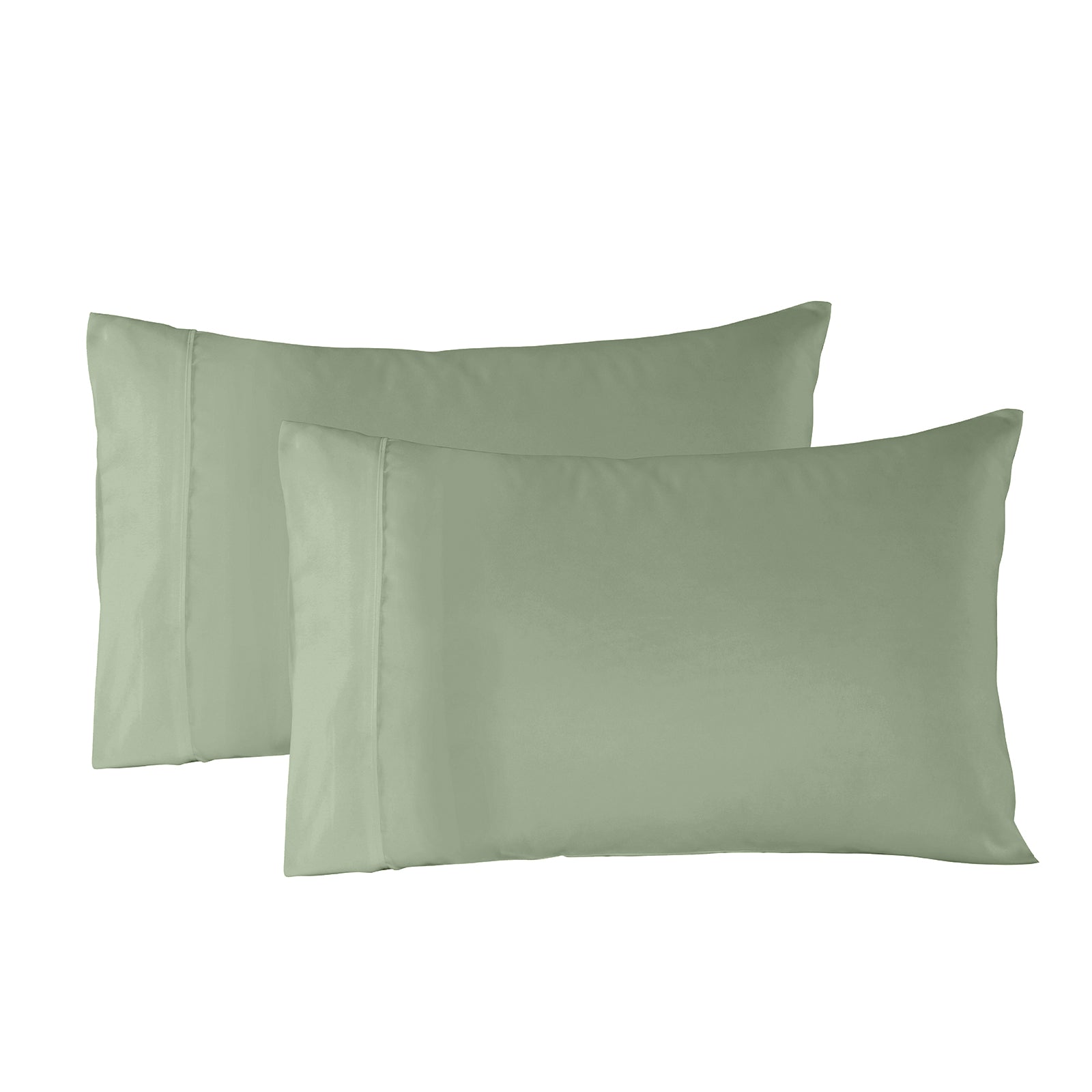 Royal Comfort Bamboo Blended Sheet & Pillowcases Set 1000TC Ultra Soft Bedding - Queen - Sage Green 6