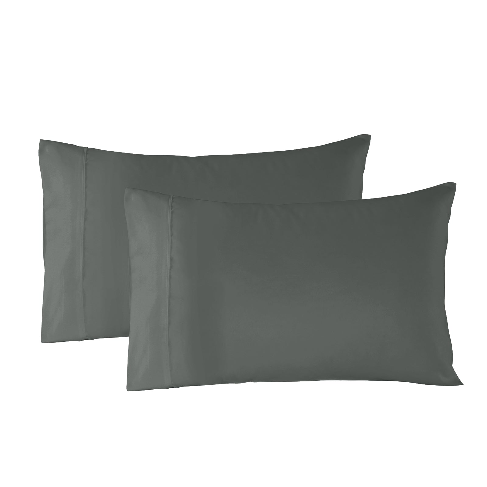 Royal Comfort Bamboo Blended Sheet & Pillowcases Set 1000TC Ultra Soft Bedding - King - Charcoal 4