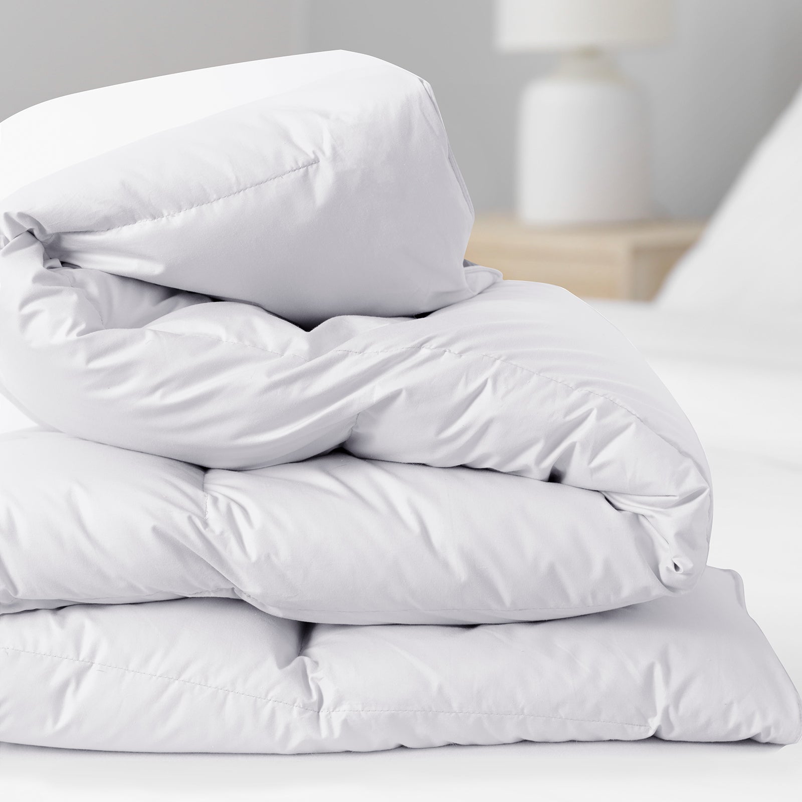 Royal Comfort 800GSM Silk Blend Quilt Duvet Ultra Warm Winter Weight  - King - White 5