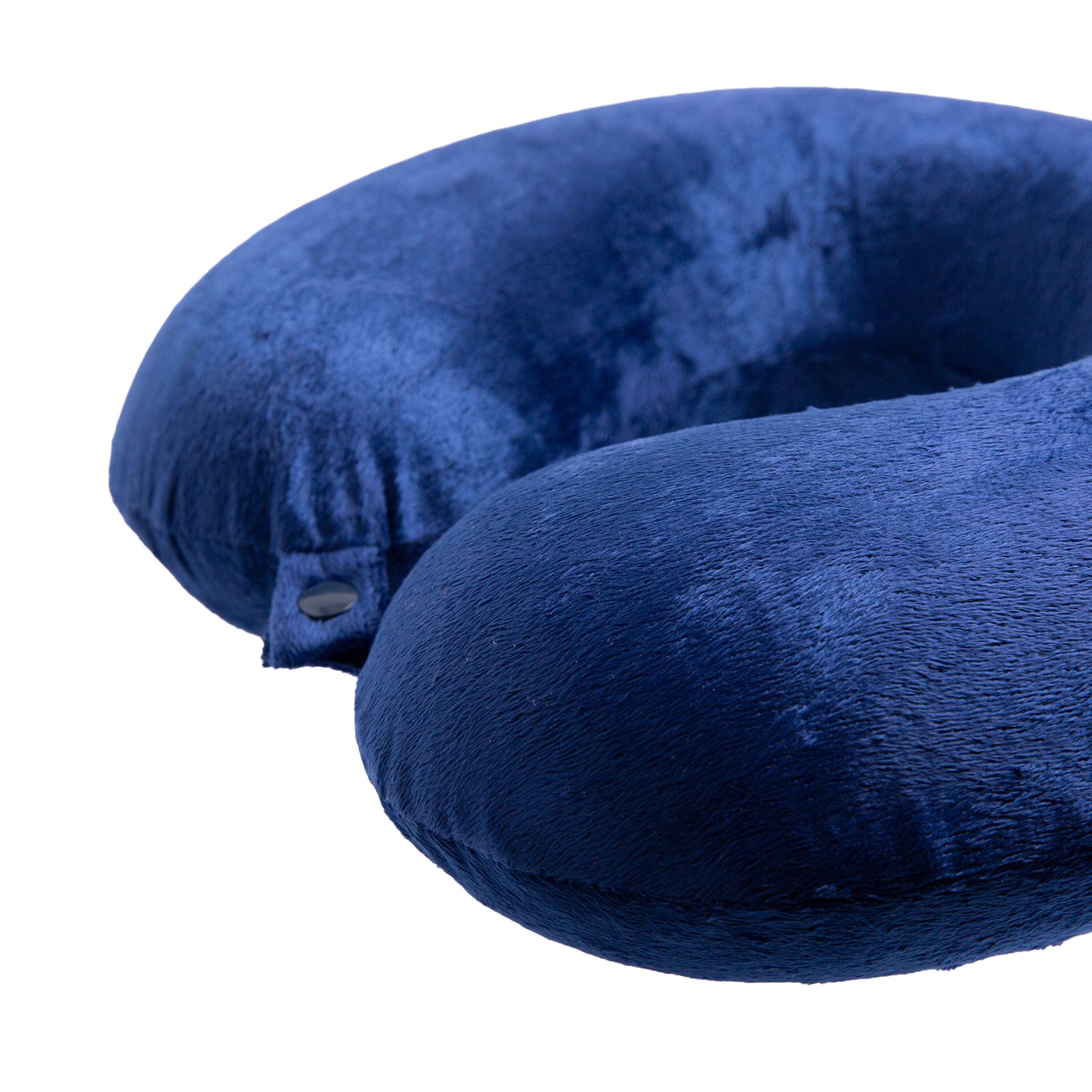 Milano Decor Memory Foam Travel Neck Pillow With Clip Cushion Support Soft Blue 5