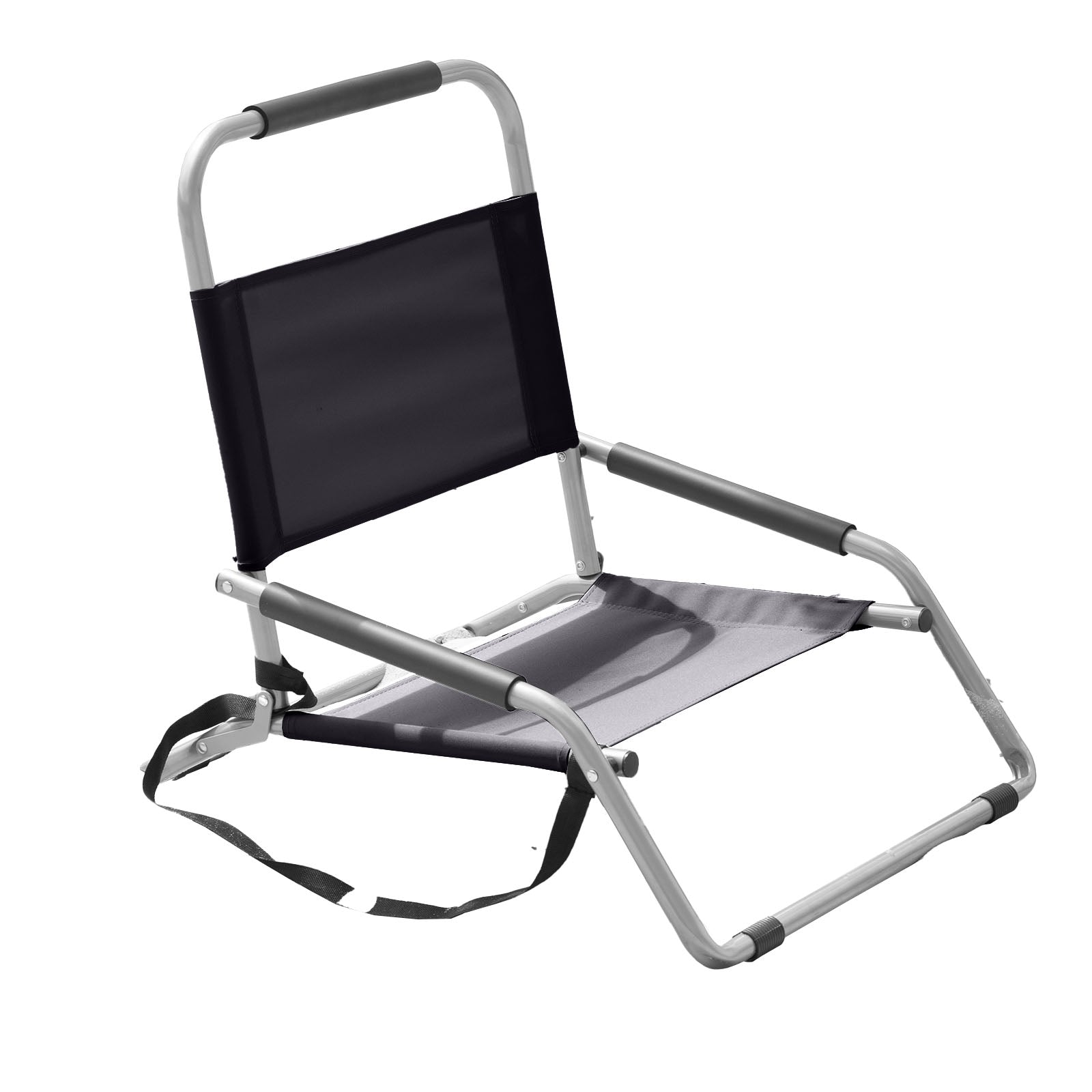 Havana Outdoors Beach Chair 2 Pack Folding Portable Summer Camping Outdoors - Black 5