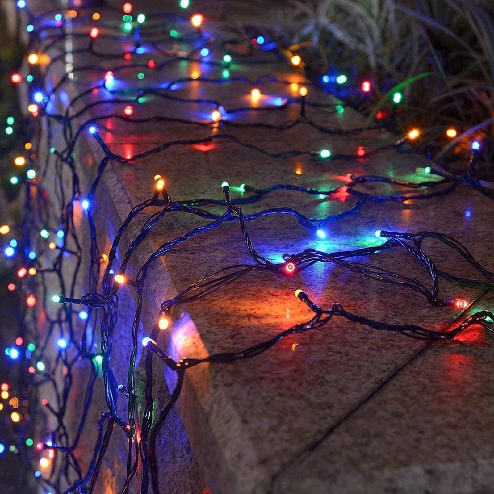 Milano Decor Outdoor LED Plug In Fairy Lights - Multicoloured - 200 Lights 4