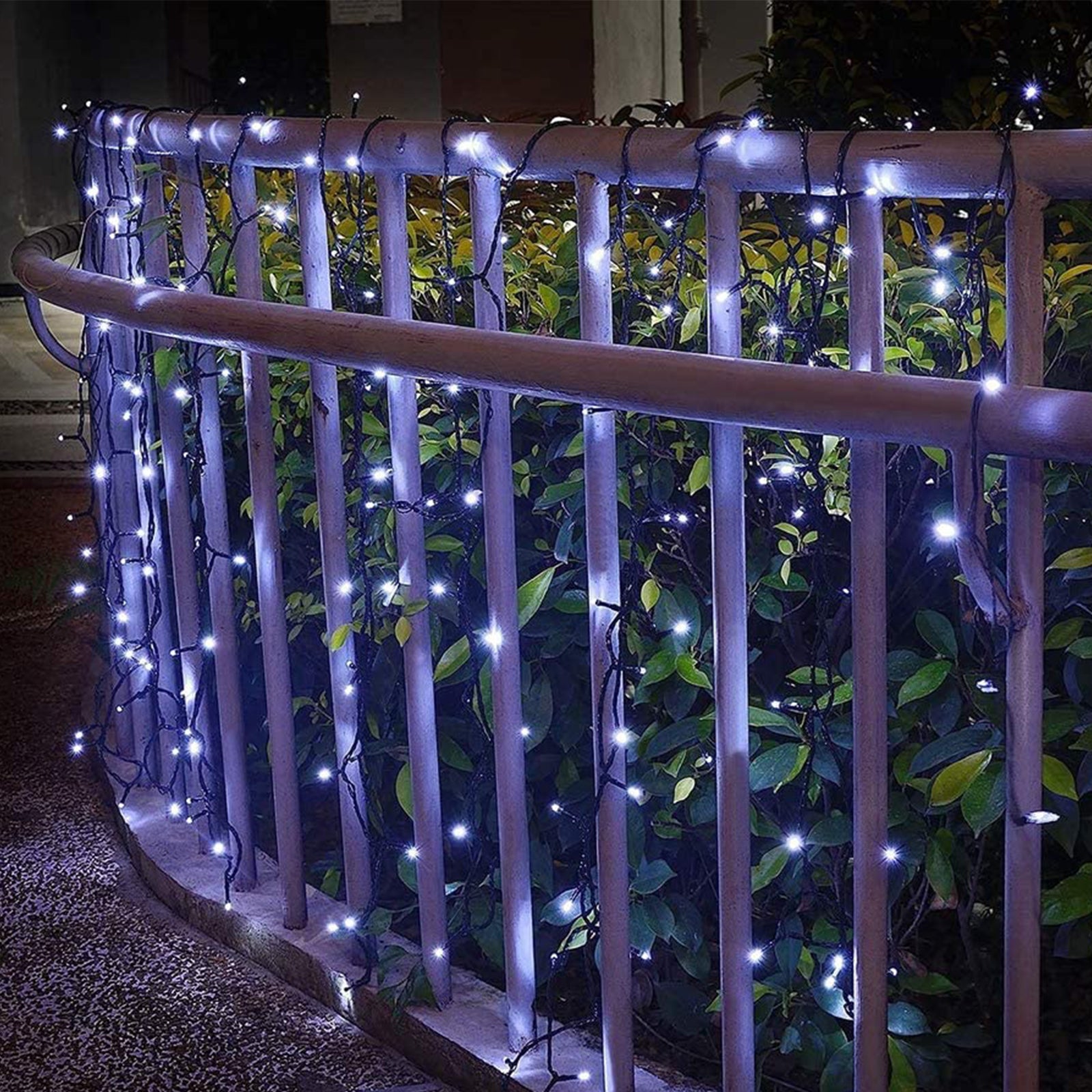 Milano Decor Outdoor LED Plug In Fairy Lights - White - 200 Lights 4