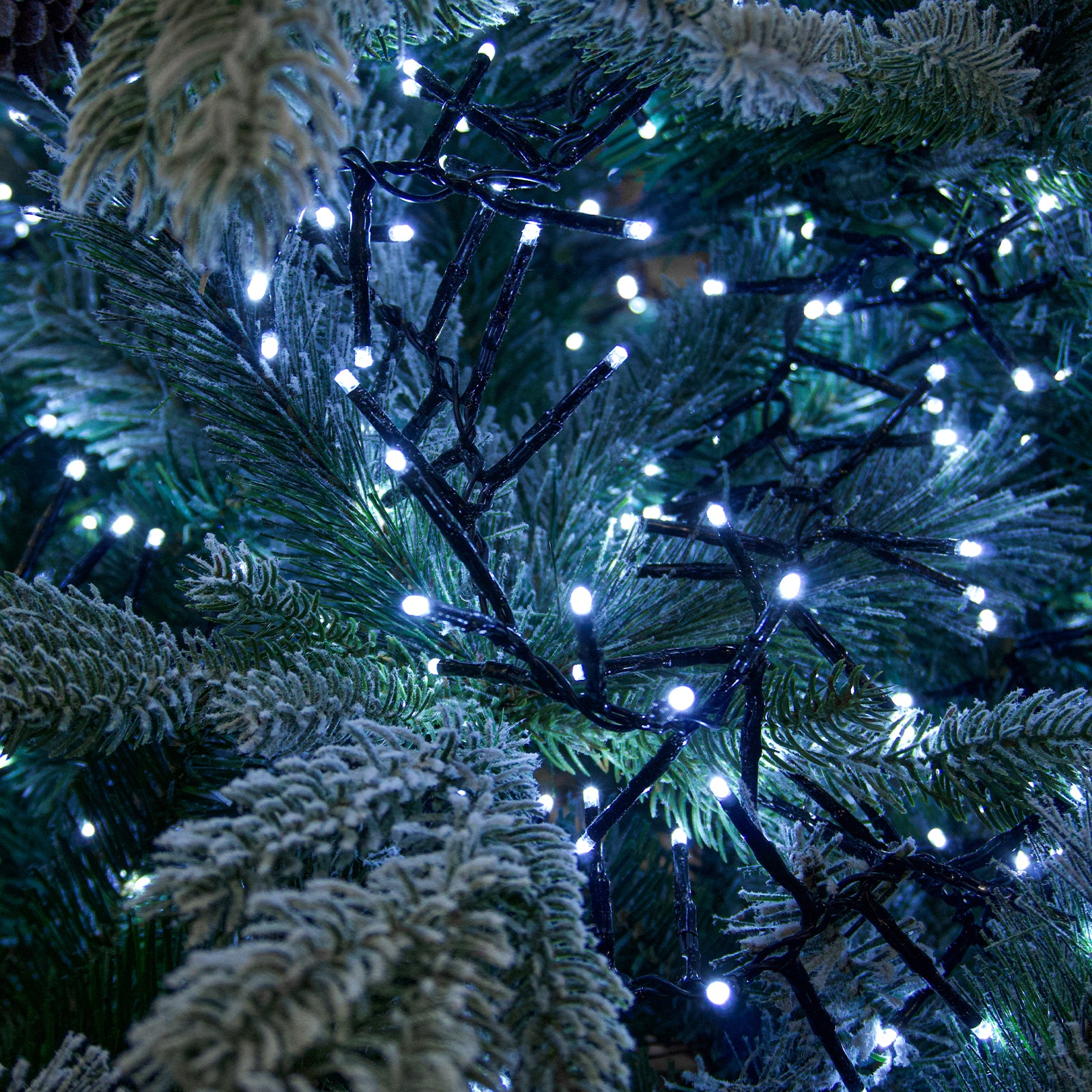 Milano Decor Outdoor LED Plug In Fairy Lights - White - 200 Lights 8