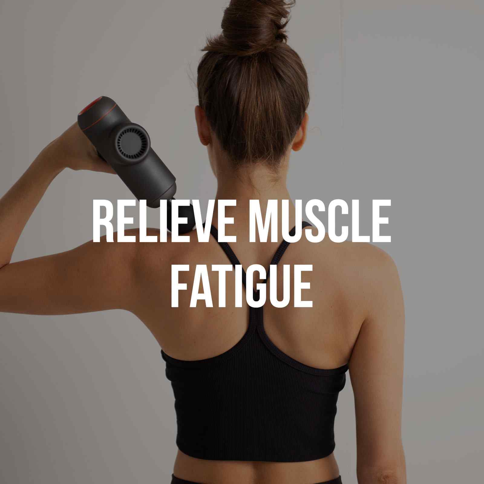 FitSmart LED Touch Screen POWER-X Vibration Therapy Device Massage Gun Grey 11