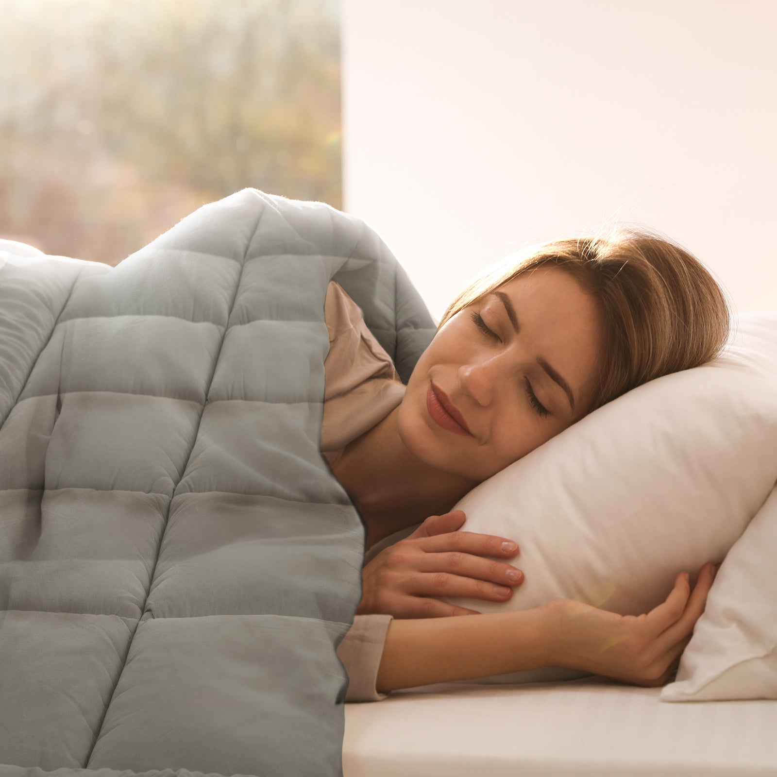 Royal Comfort 350GSM Charcoal Bamboo Quilt Luxury Bedding Duvet All Seasons - King - Charcoal 9