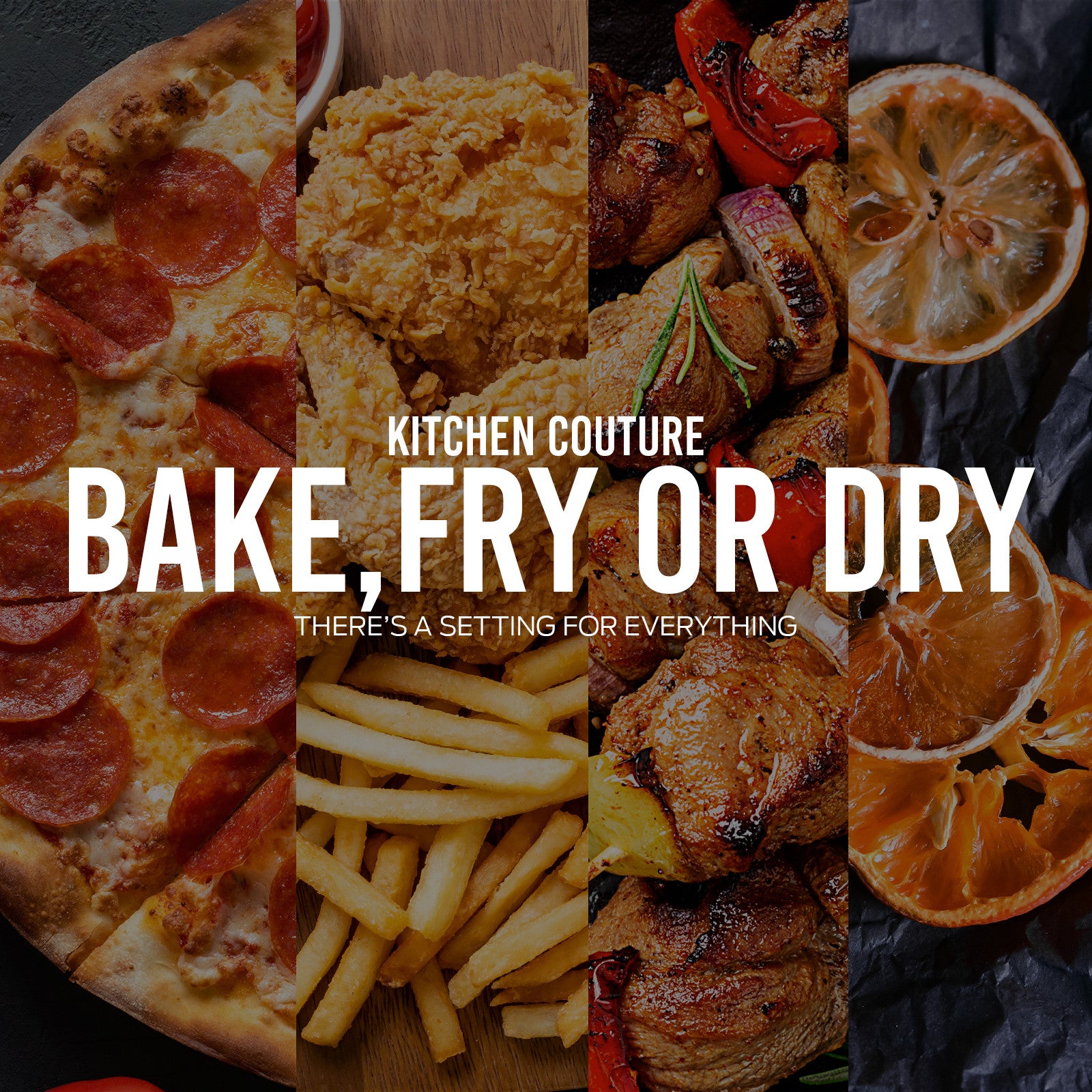 Kitchen Couture 9-In-1 Sensei XL Flip Air Fryer Oven Grill Stainless Steel 3