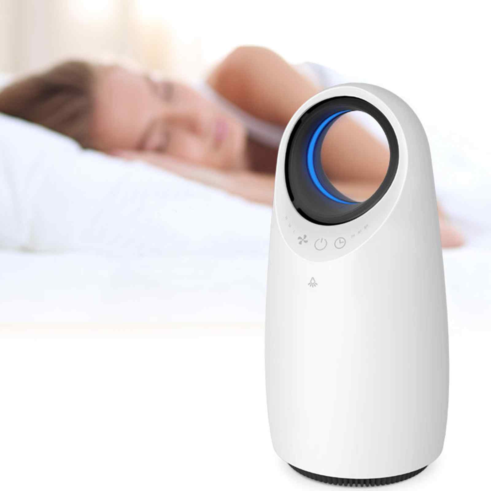 MyGenie Ultra Quiet Eco Flow Air Purifier WI-FI Control HEPA Filter White 6