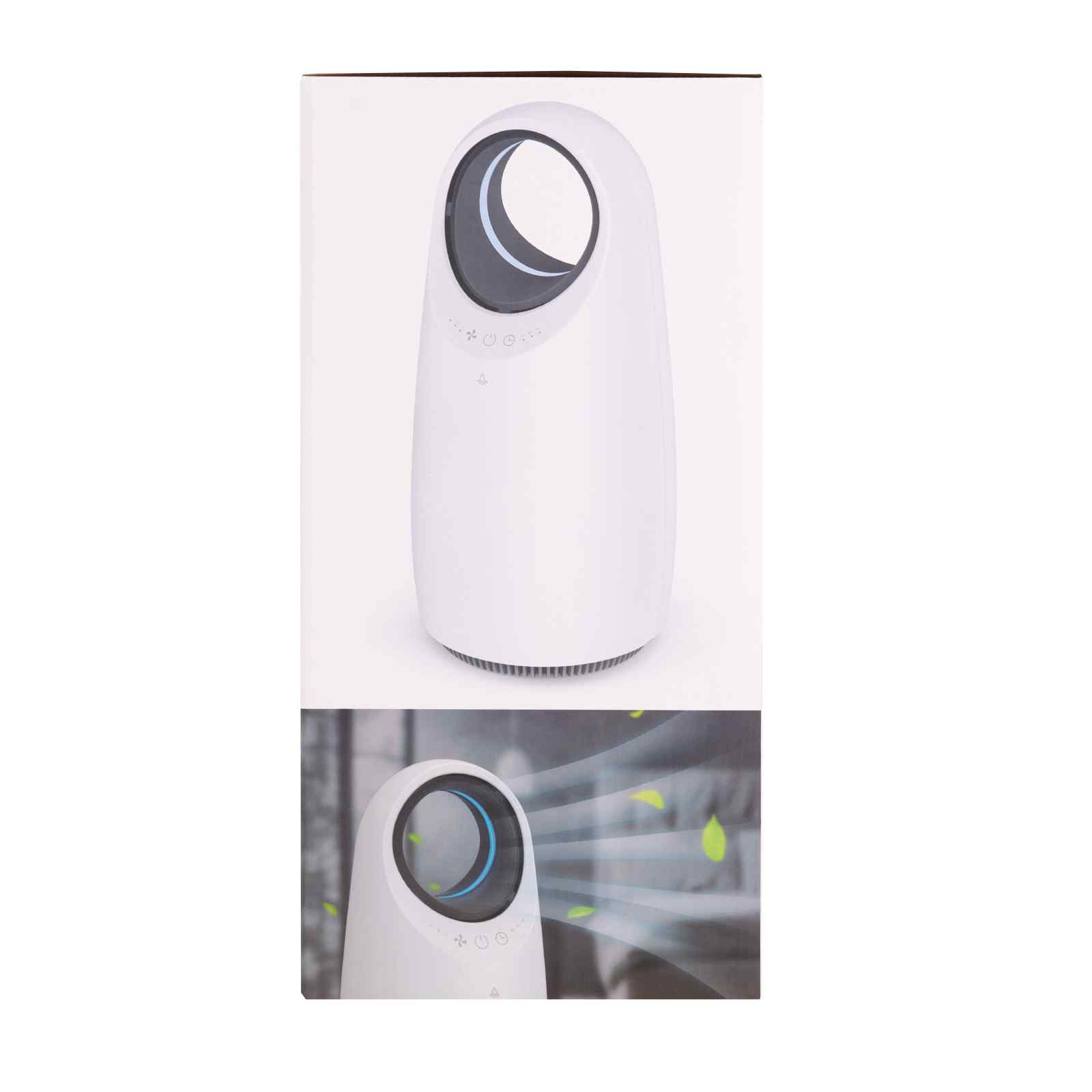 MyGenie Ultra Quiet Eco Flow Air Purifier WI-FI Control HEPA Filter White 12