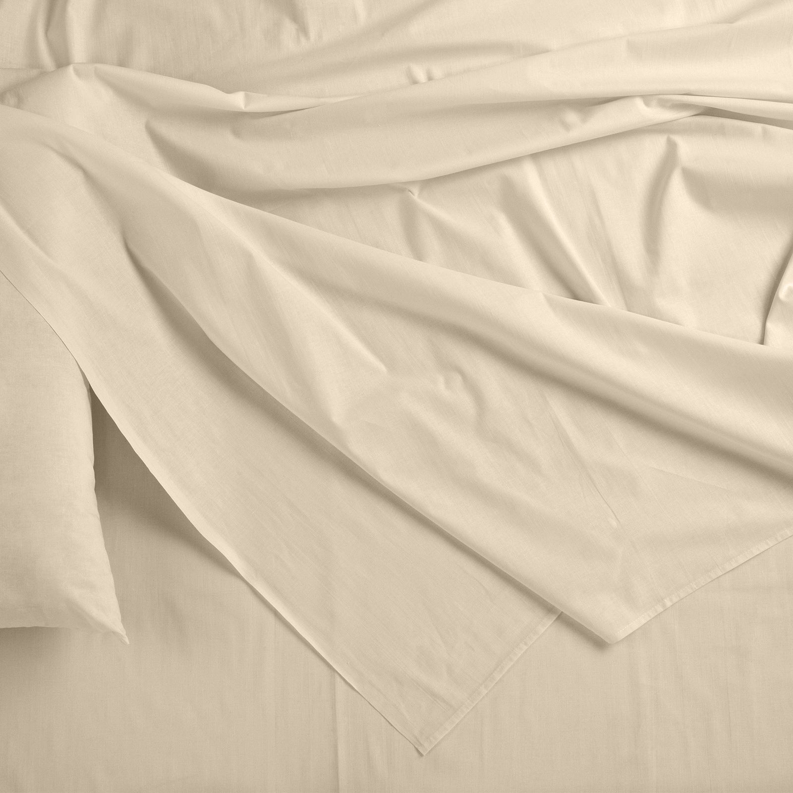 Royal Comfort Bamboo Blended Sheet & Pillowcases Set 1000TC Ultra Soft Bedding - King - Ivory 3
