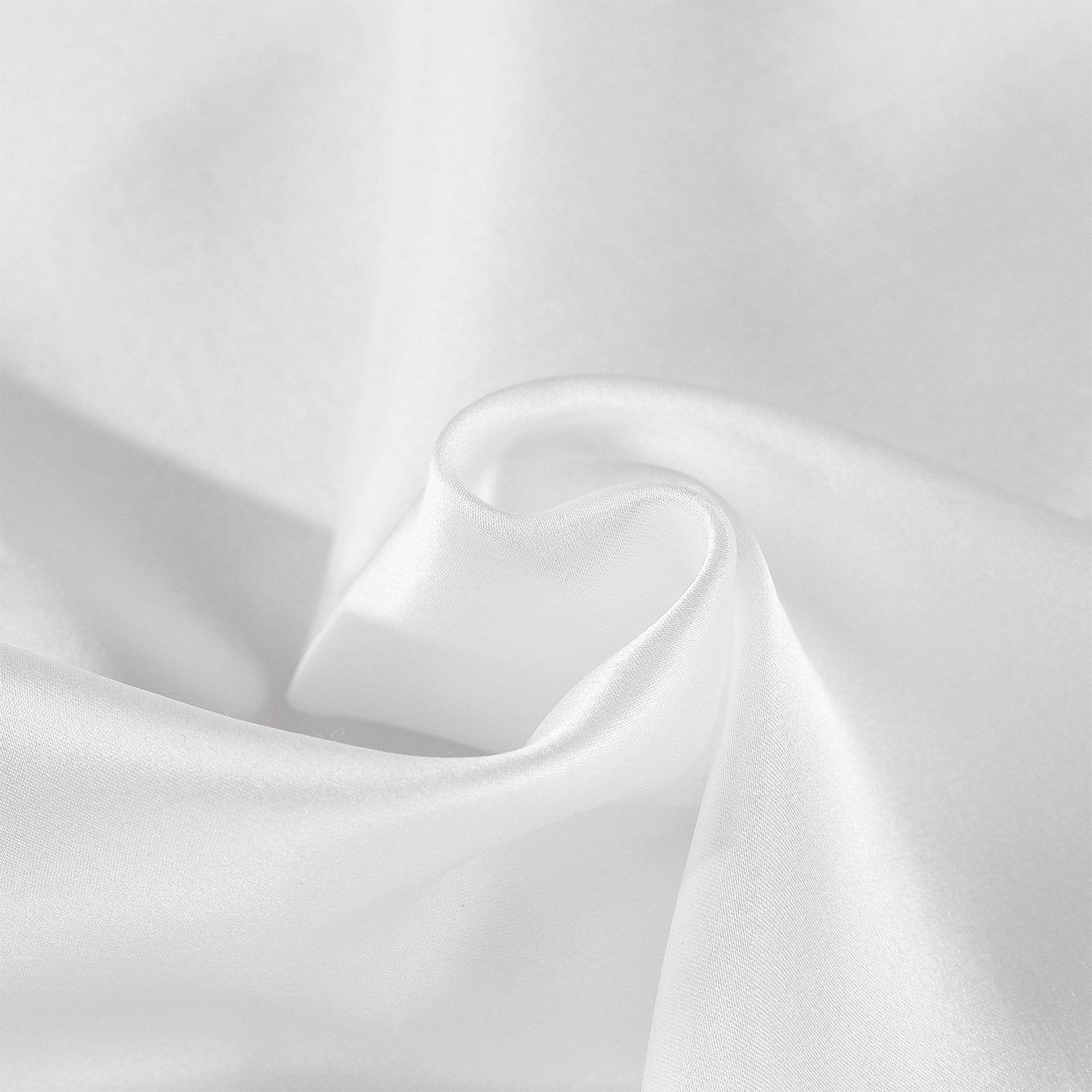 Royal Comfort Mulberry Soft Silk Hypoallergenic Pillowcase Twin Pack 51 x 76cm - White 4