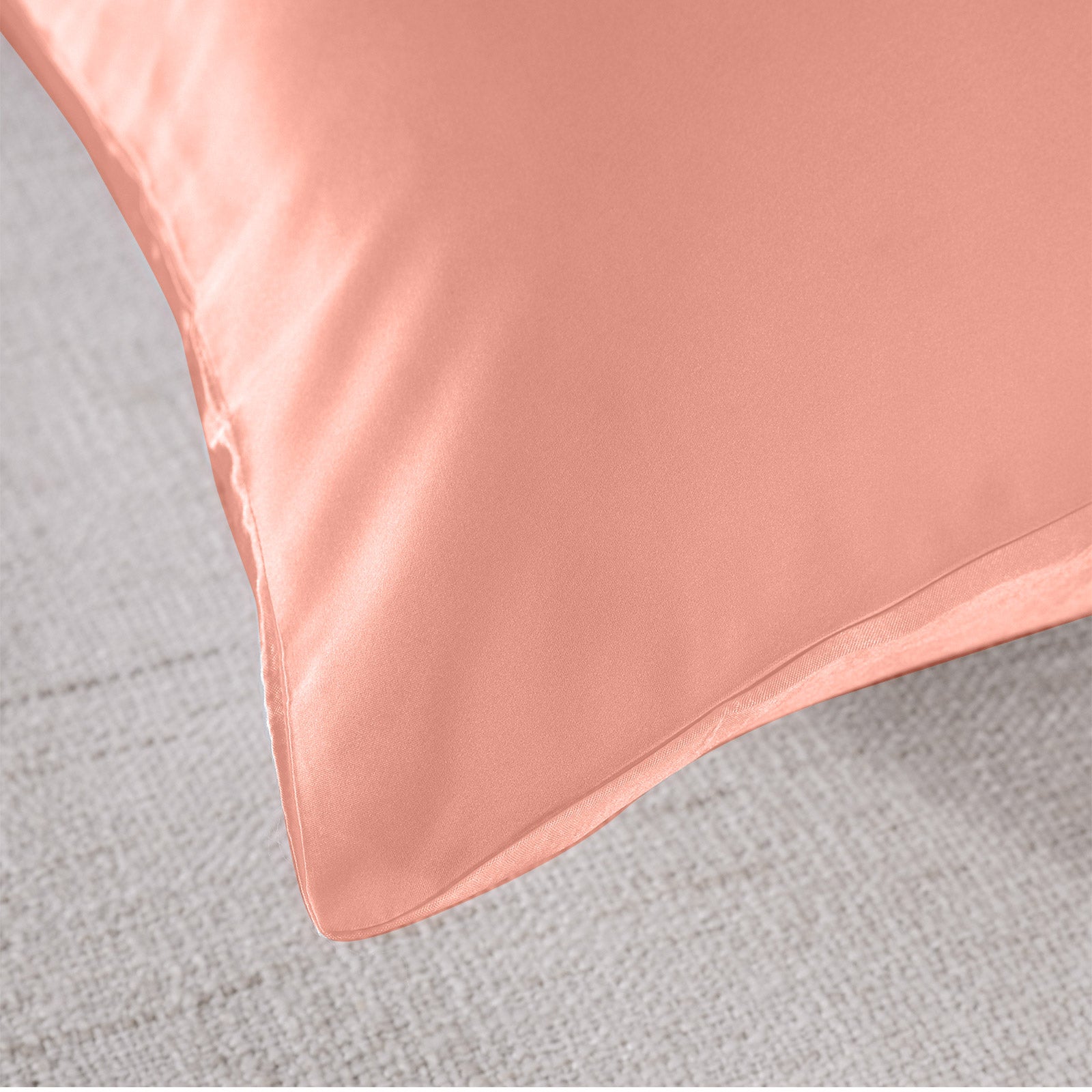 Royal Comfort Pure Silk Pillow Case 100% Mulberry Silk Hypoallergenic Pillowcase - Blush 3