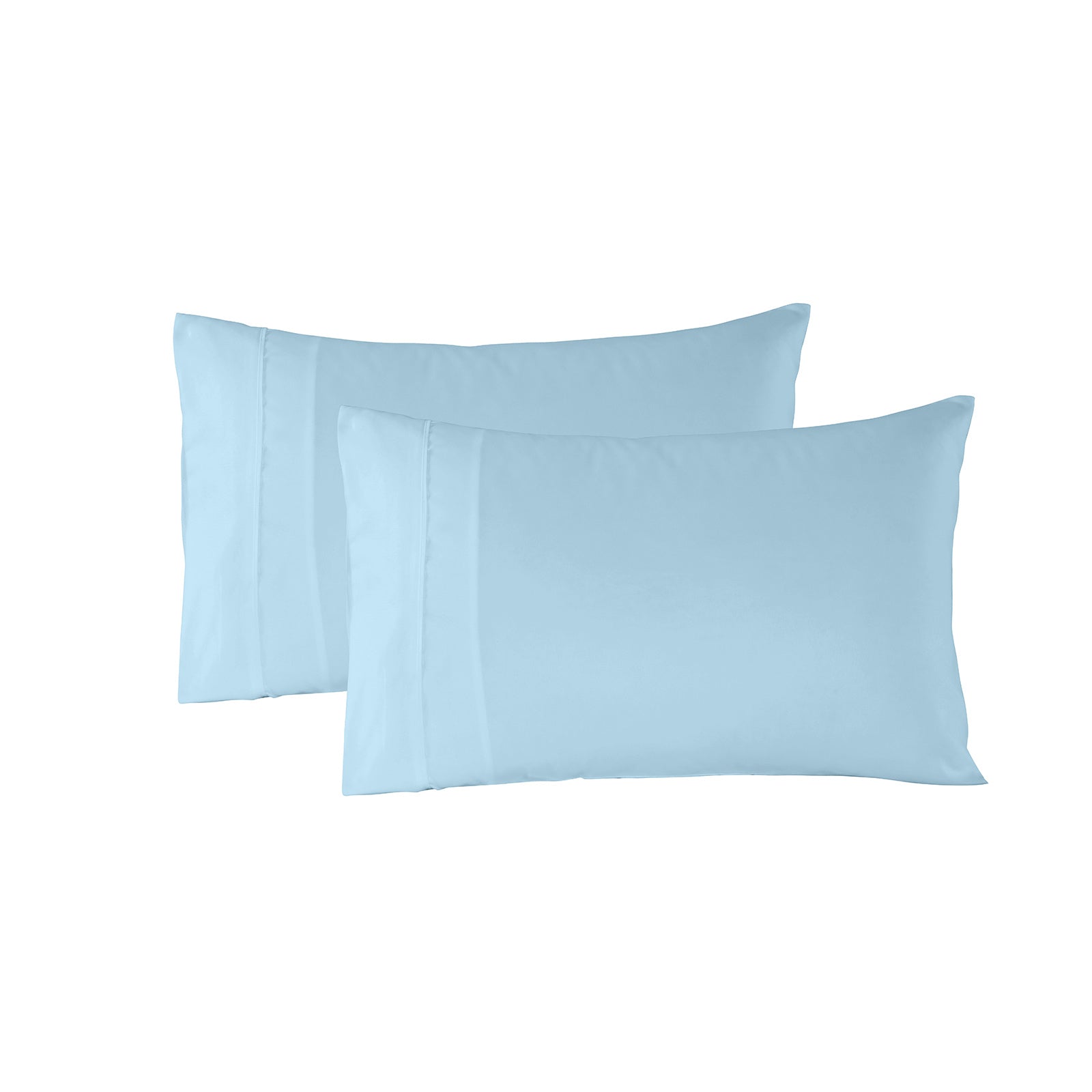 Royal Comfort 1200 Thread Count Sheet Set 4 Piece Ultra Soft Satin Weave Finish - King - Sky Blue 4