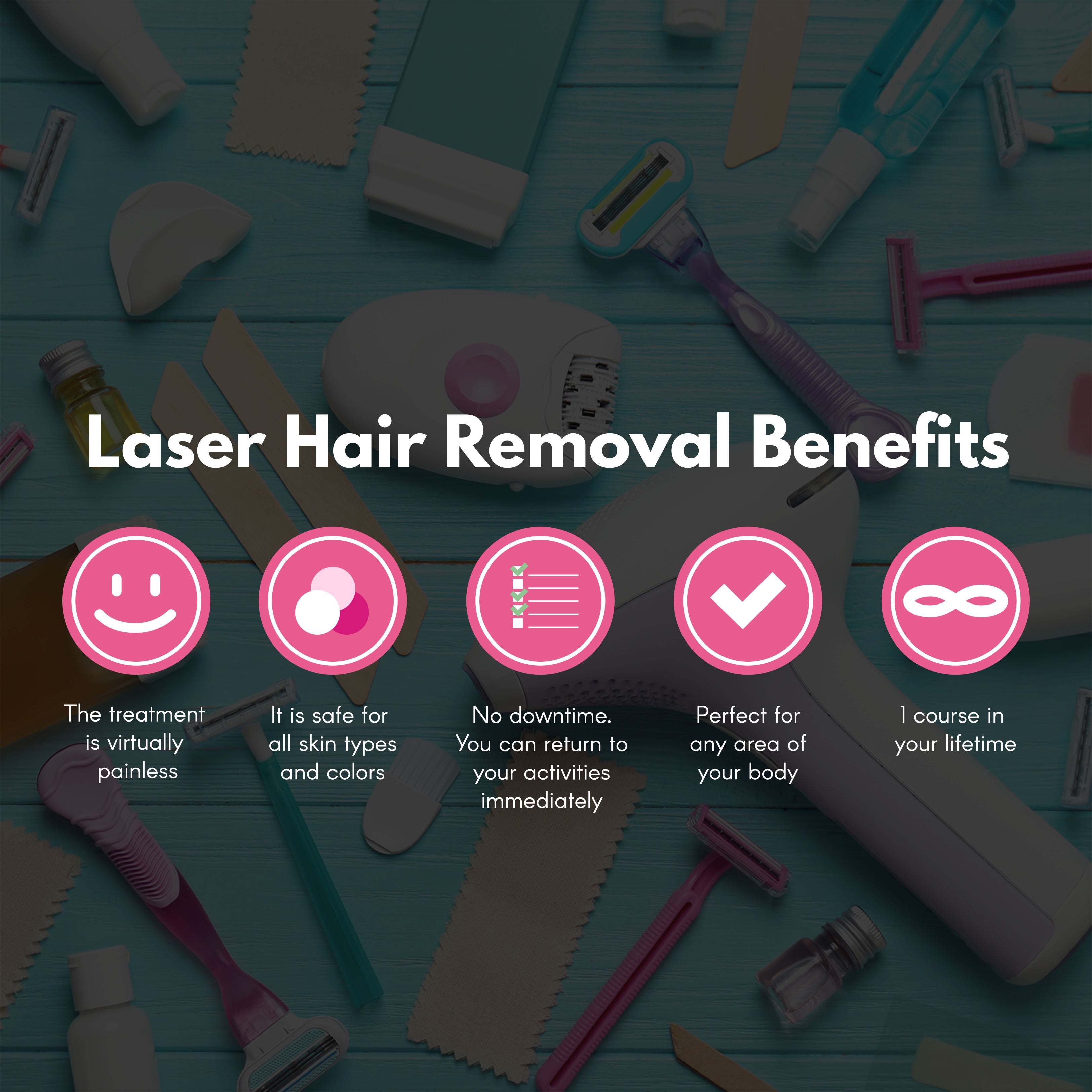 Silhouette Portable Laser Hair Remover Permanent Epliation System Body Face Home 13