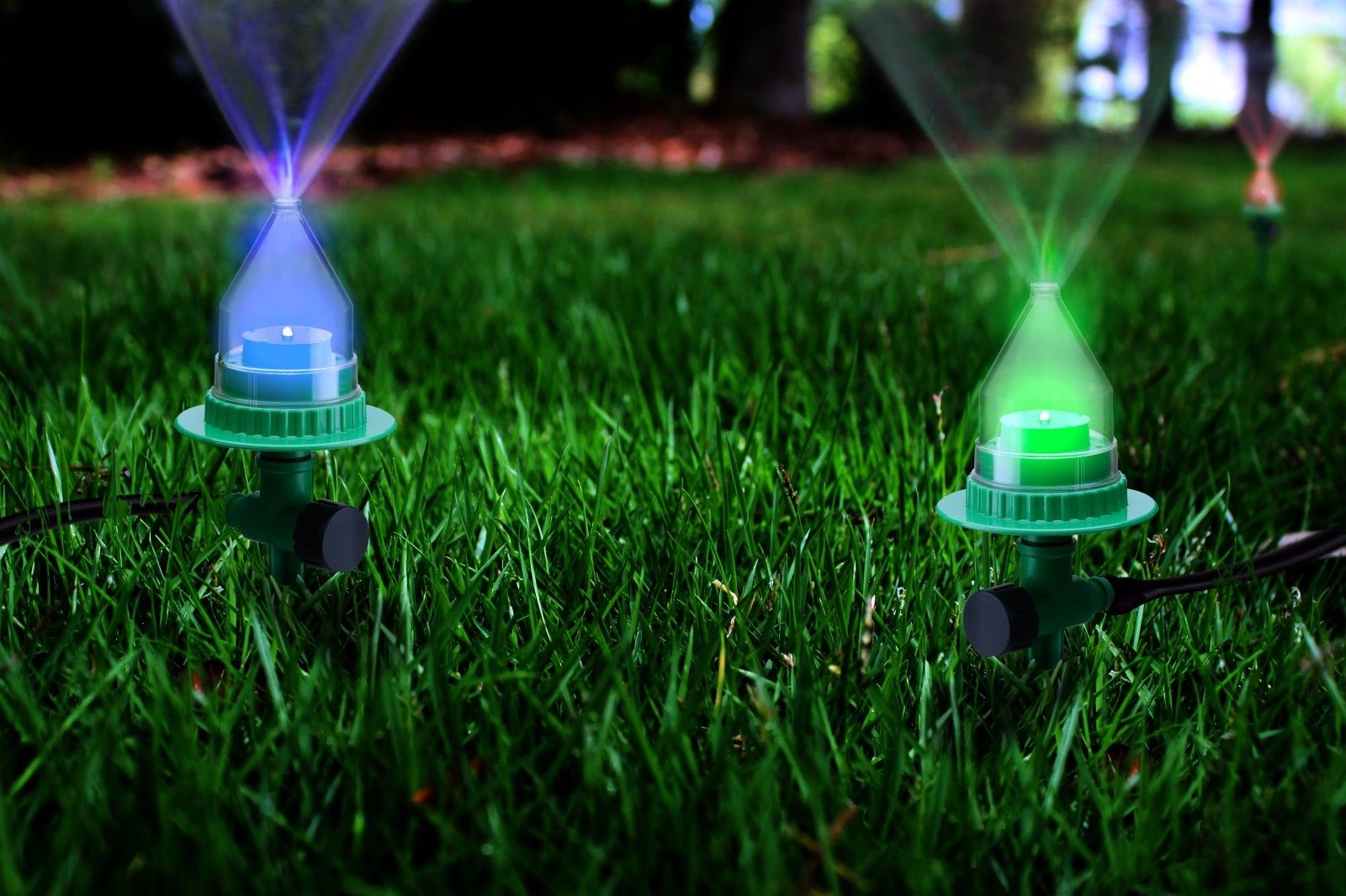 Durable and Extremely Cool Led Water Sprinkler Perfect for Gardens and Lawns 3