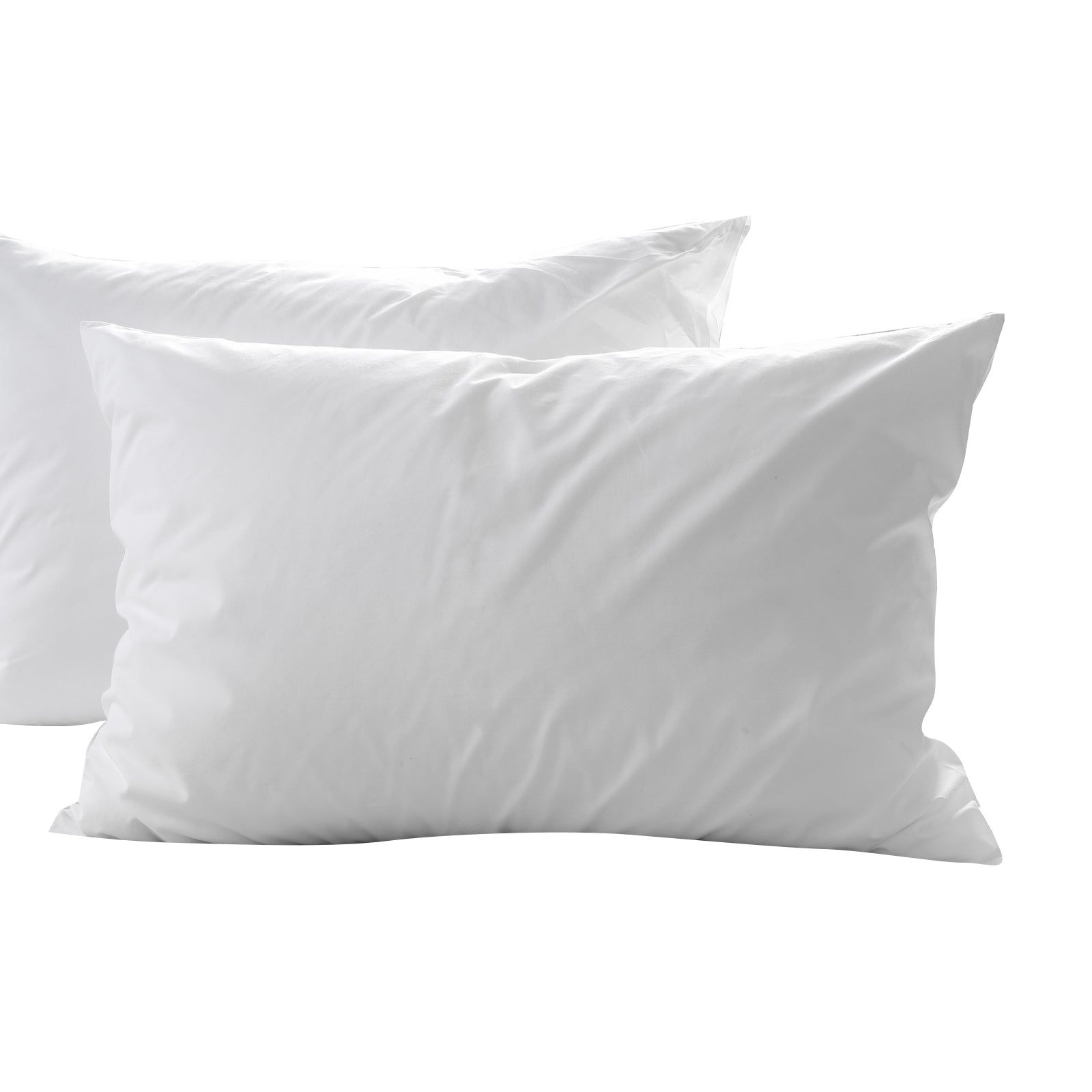 Royal Comfort 1800GSM Duck Feather Down Topper And 1000GSM 2 Duck Pillows Set - Single - White 4