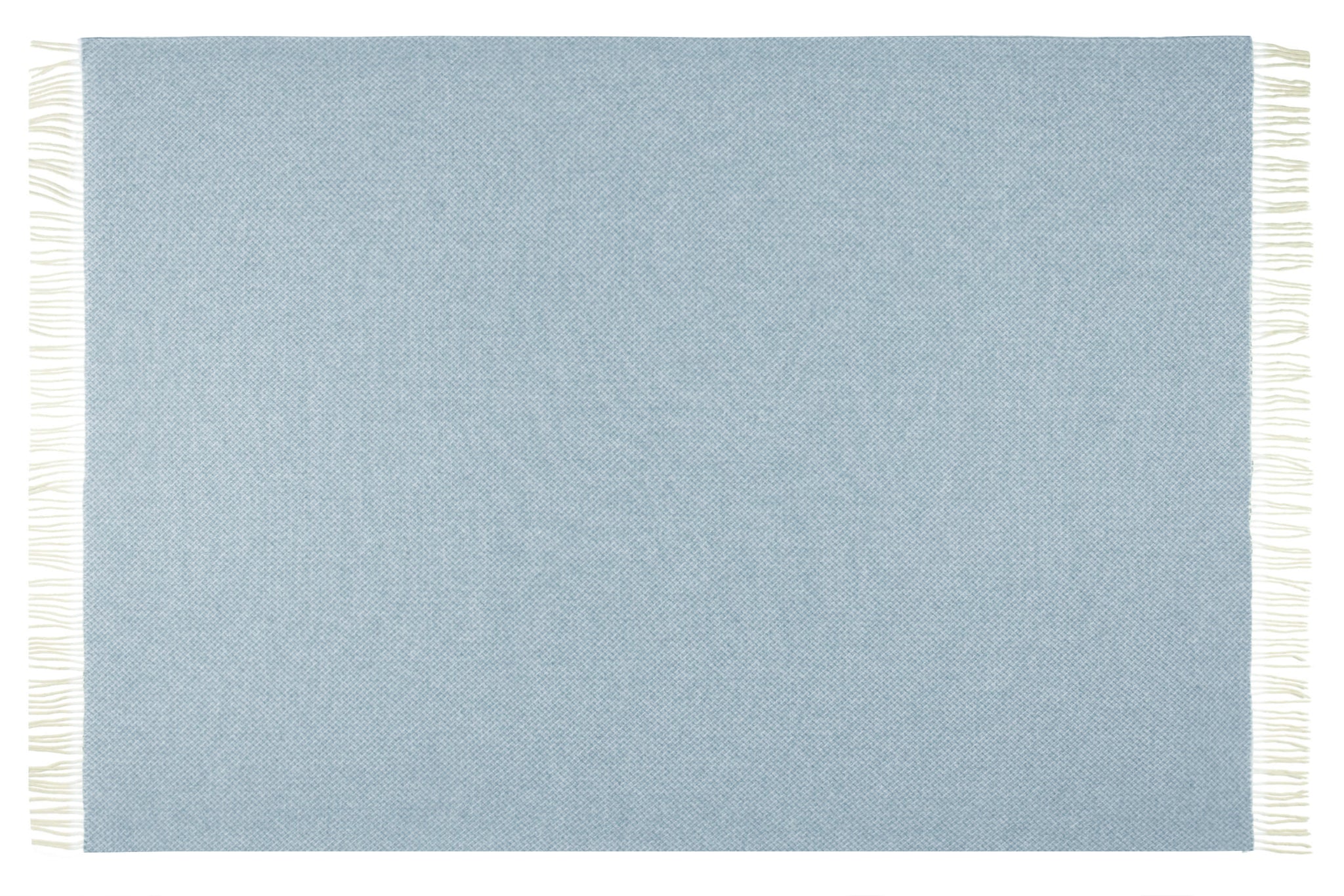 Chiswick Throw - Merino Wool/Cashmere - Blue 3