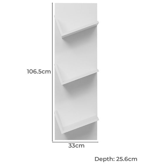 LONDON DISPLAY SHELF - WHITE 4