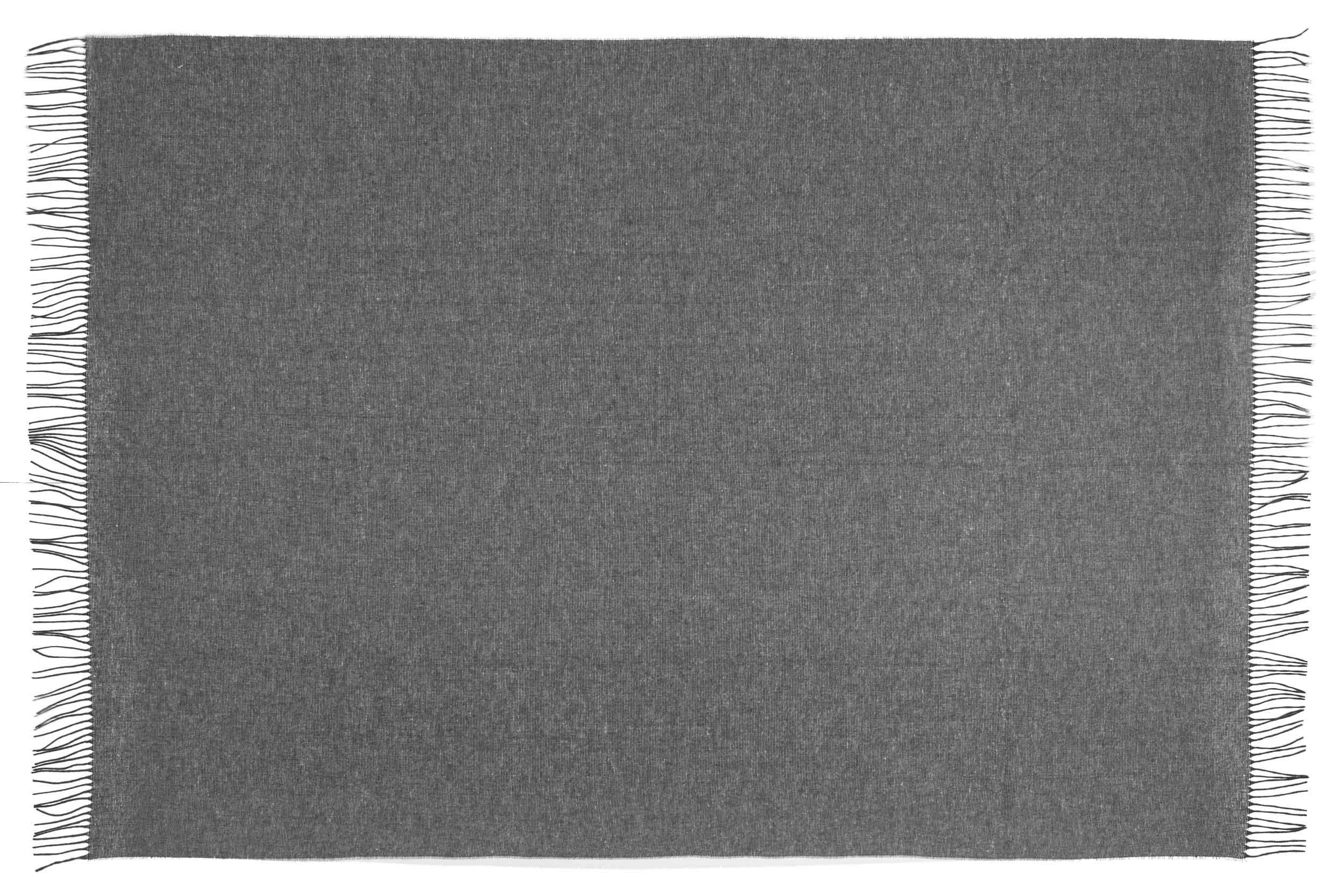 Paddington Throw - Fine Wool Blend - Slate 3