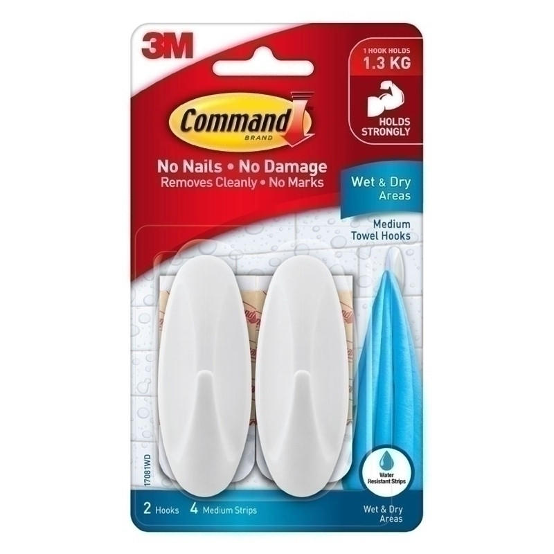 COMMAND Hook 17081WD Pk2 Bx6 3