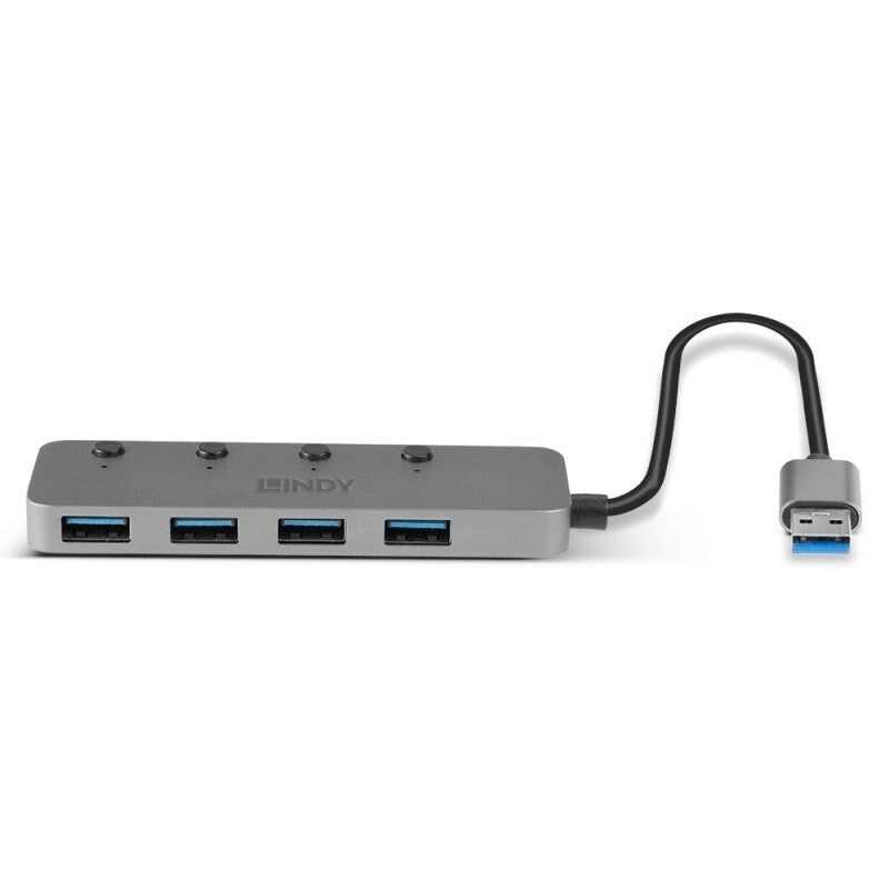 LINDY 4 Port USB 3.0 Hub Switc 3